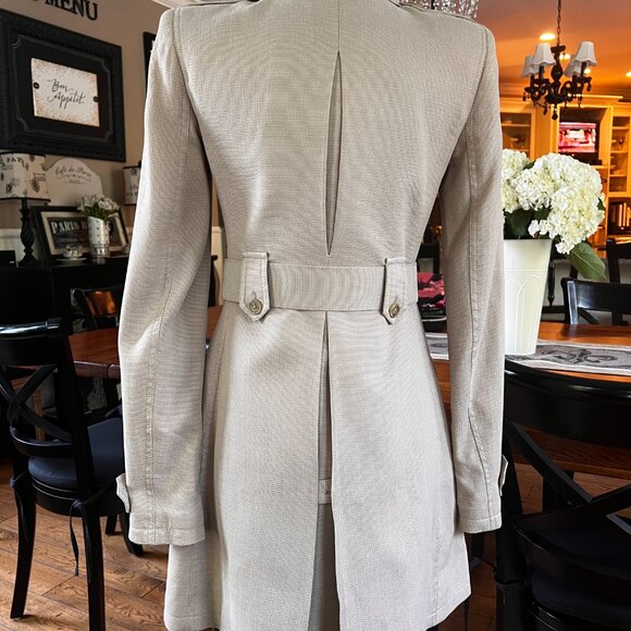 Rachel Zoe Blazer / Jacket Military Style Size 4 Tencel / Cotton - Picture 2 of 7